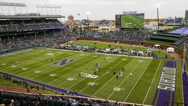 Wrigley Field, NU football